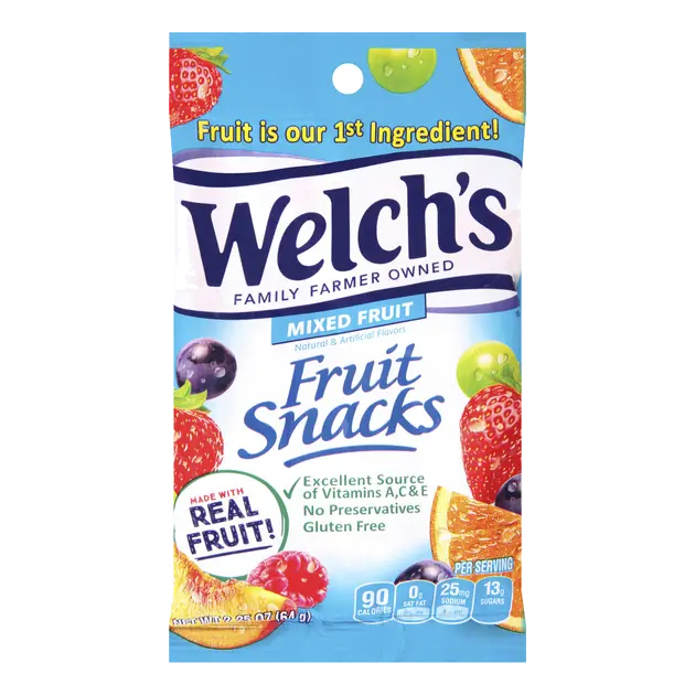 Mixed Fruit Flavors Fruit Snacks