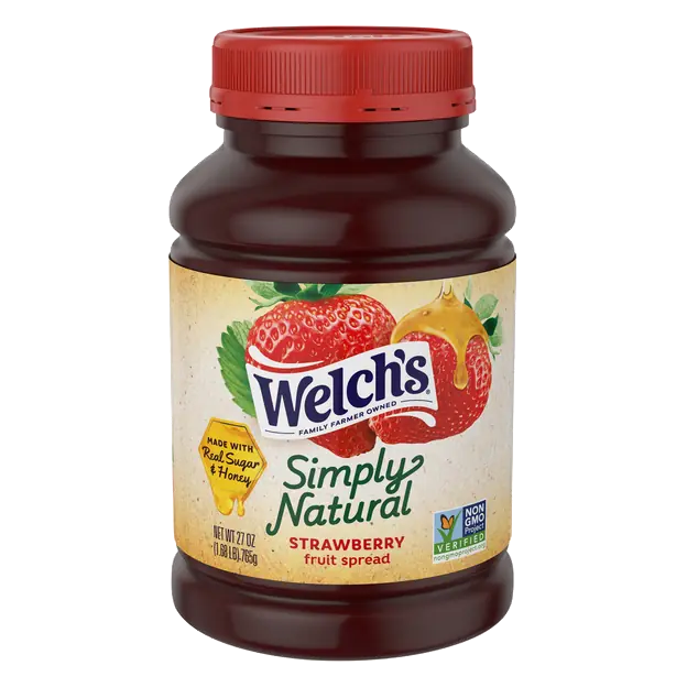 Natural Strawberry Fruit Spread