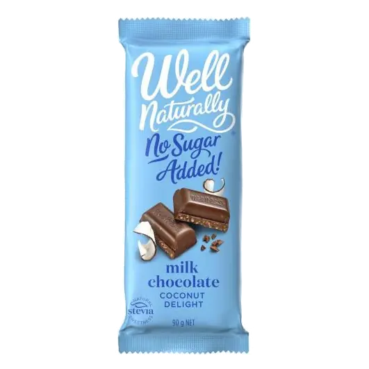 No Sugar Added Milk Chocolate Coconut Delight