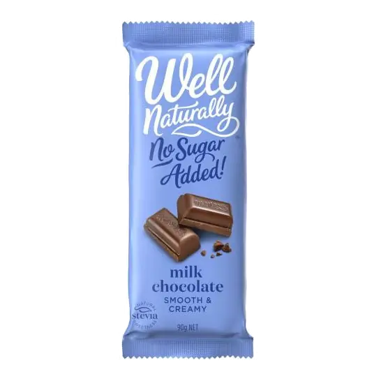 No Sugar Added Milk Chocolate Smooth & Creamy