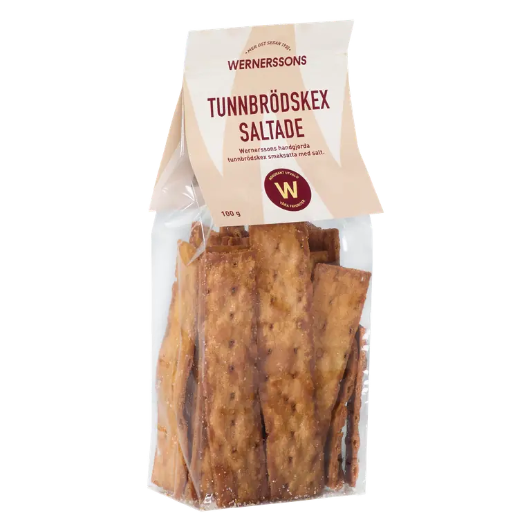 Tunnbrödskex Salt