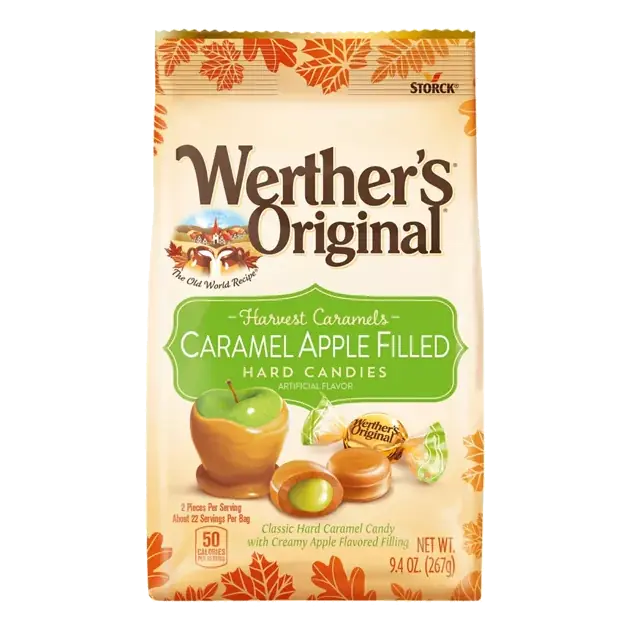 Caramel Apple Filled Hard Candies