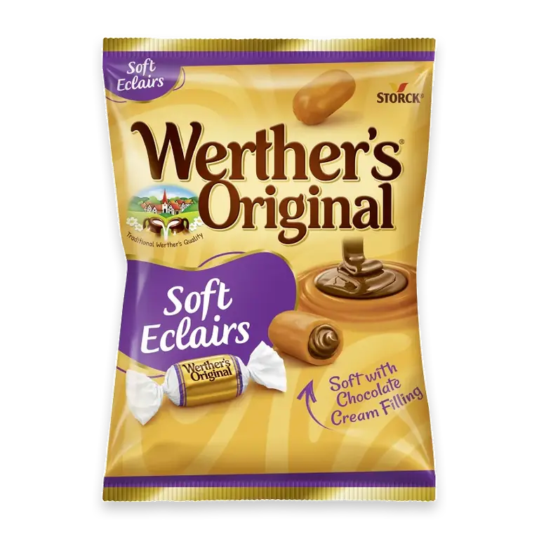 Godispåse Gräddkola Mjuk Eclair 125g