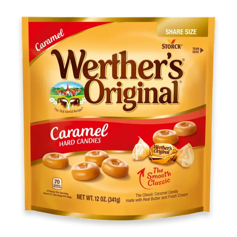 Individually Wrapped Caramel Hard Candy
