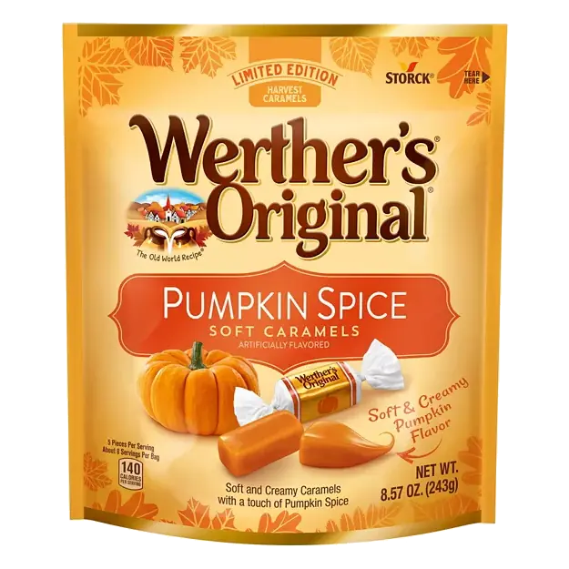 Pumpkin Spice Soft Caramels