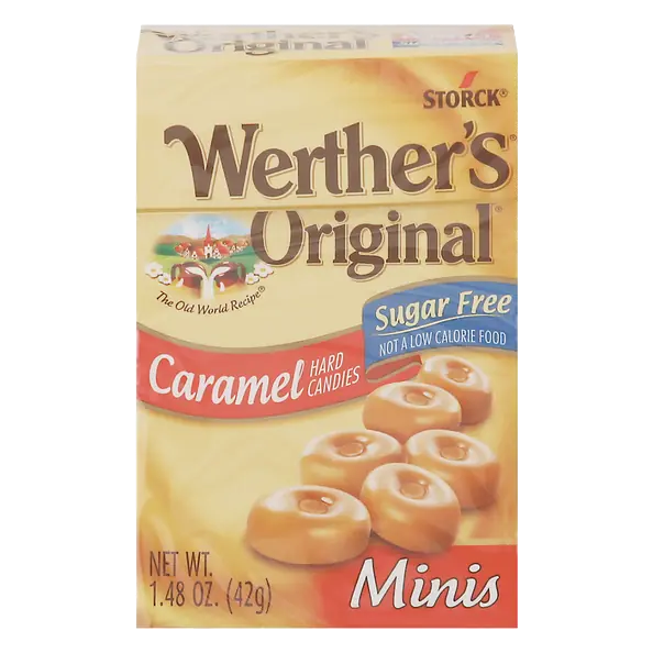 Original Sugar Free Minis Caramel Hard Candies