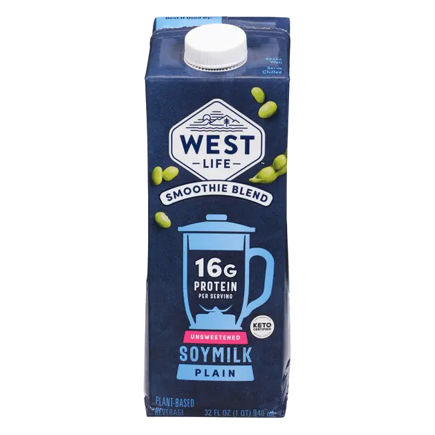 Smoothie Blend Unsweetened Plain Soymilk Shelf Stable