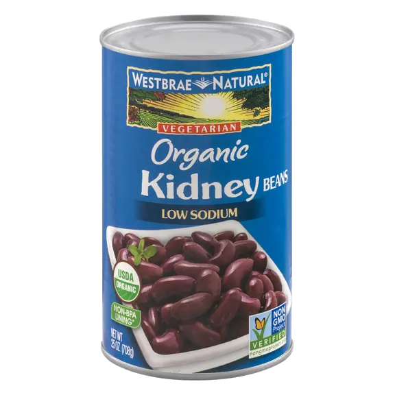 Westbrae Organic Kidney Beans 25 oz