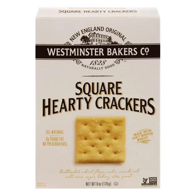 Square Hearty Crackers