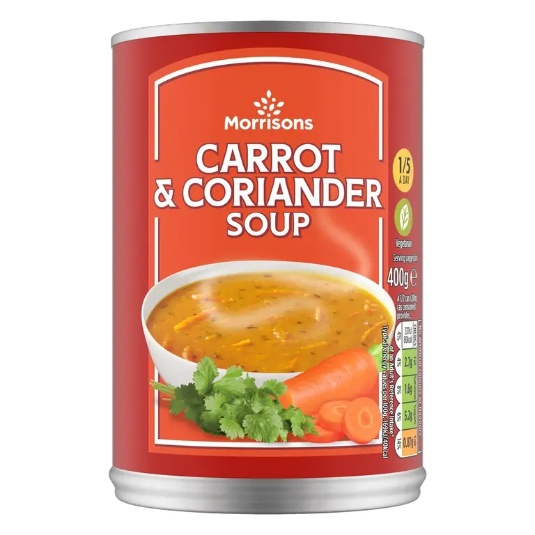Morrisons Carrot & Coriander Soup