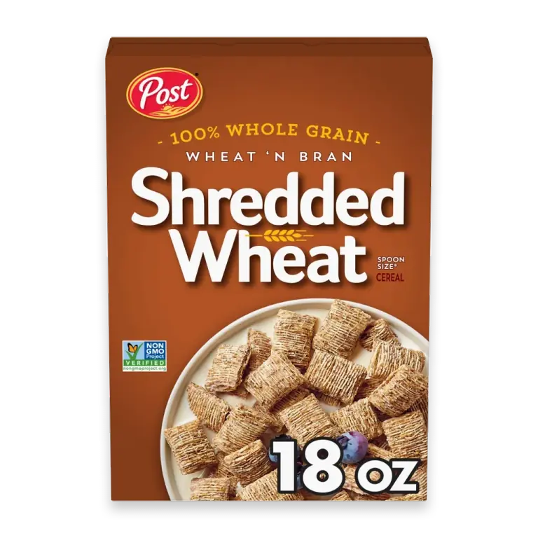 Post Wheat 'N Bran, Shredded Wheat Cereal - 18 oz