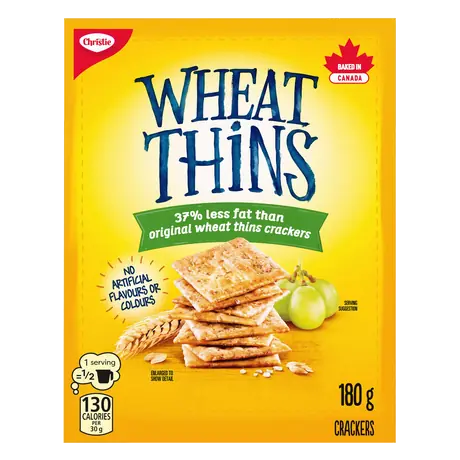 37% Less Fat Crackers 180 g