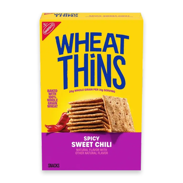 Spicy Sweet Chili Whole Grain Wheat Crackers