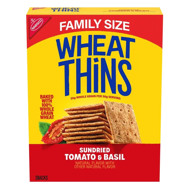 Sundried Tomato & Basil Flavor 100% Whole Grain Snacks