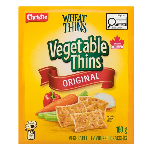 Vegetable Thins Crackers 180 g