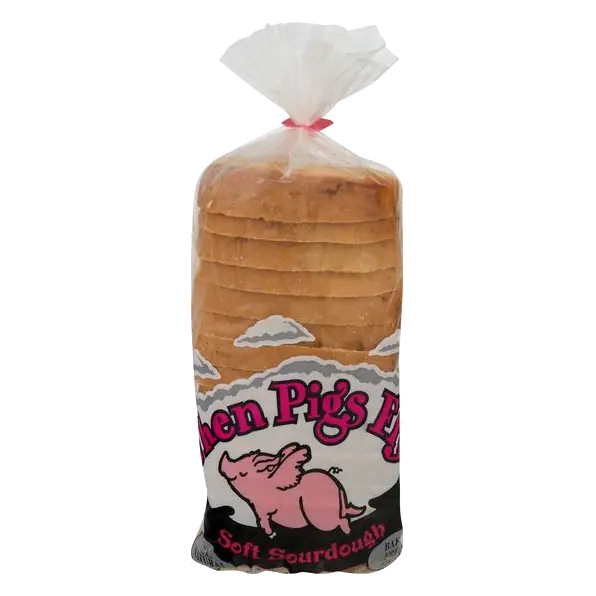 Natural Soft Sourdough Sliced Bread Loaf