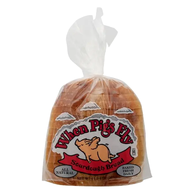 Natural Sourdough Bread Loaf Sliced
