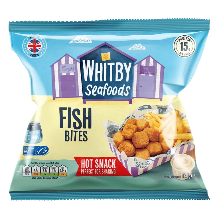Whitby Seafoods Fish Bites 140g