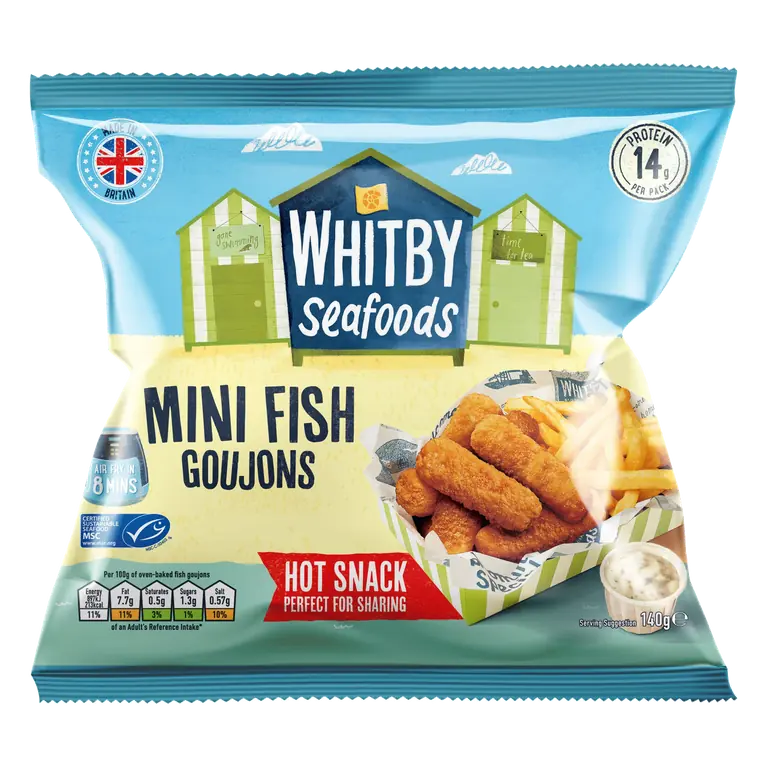 Whitby Seafoods Mini Fish Goujons 140g