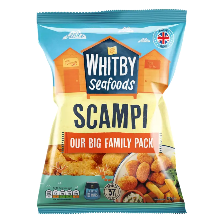 Whitby Seafoods Scampi 370g