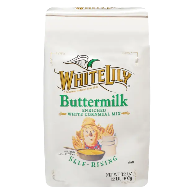 Enriched White Self-Rising Buttermilk Corn Meal Mix