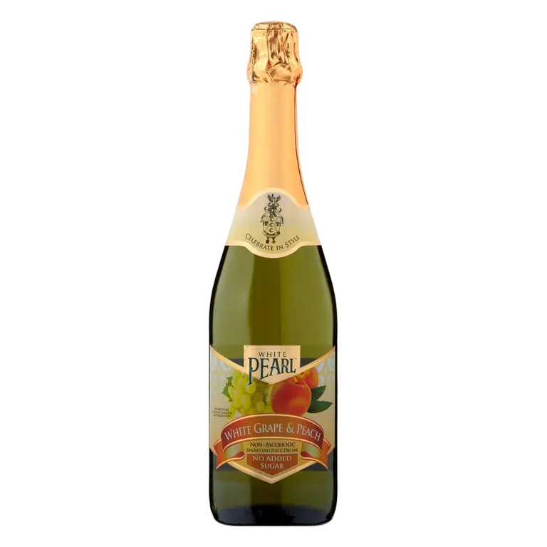 Grape & Peach Non-Alcoholic Sparkling Drink 750ml