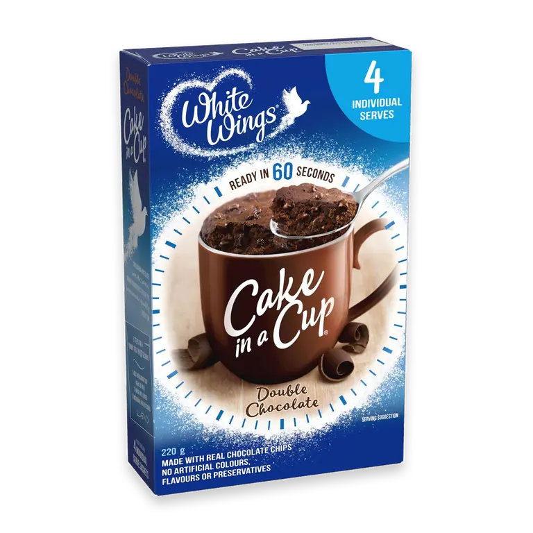Cake In A Cup Double Chocolate