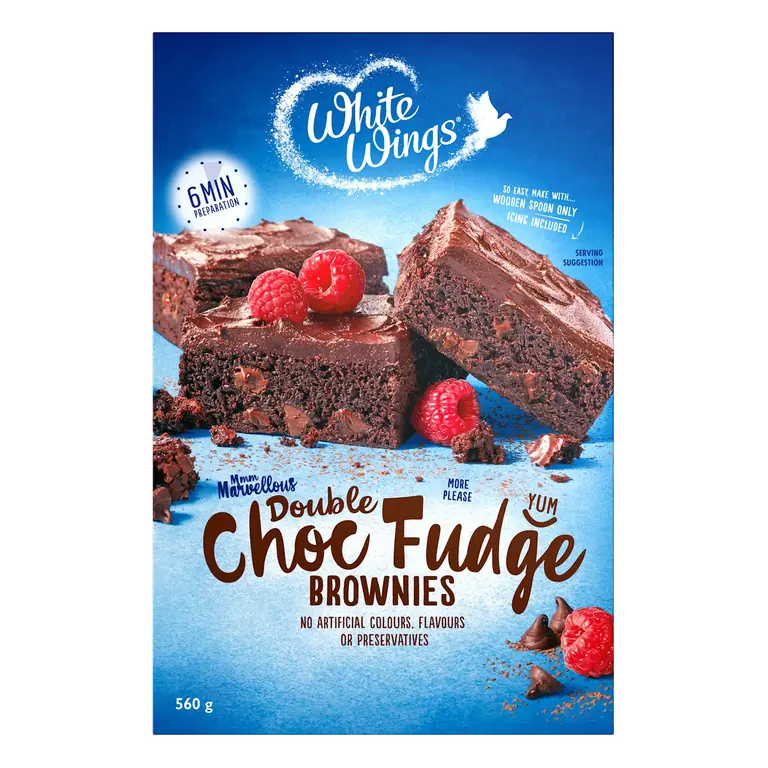Double Choc Fudge Brownies