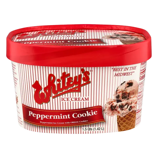 Whitey's Ice Cream Peppermint Oreo