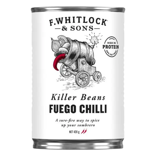 Baked Beans Fuego Chilli Sauce