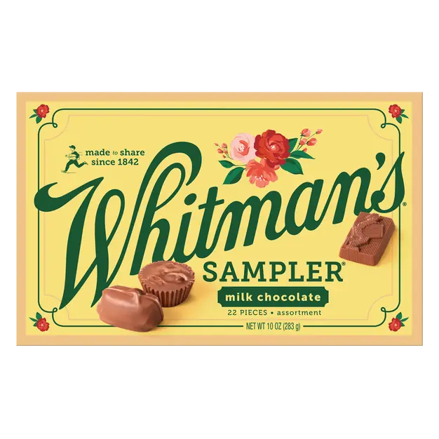 Sampler Assorted Milk Chocolates Candy Gift Box - 22 ct