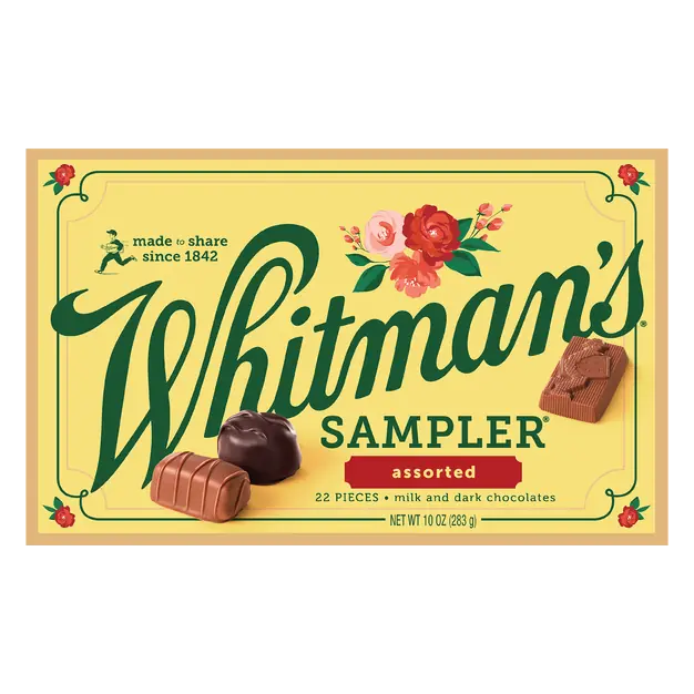 Sampler Assorted Milk & Dark Chocolates Candy Gift Box