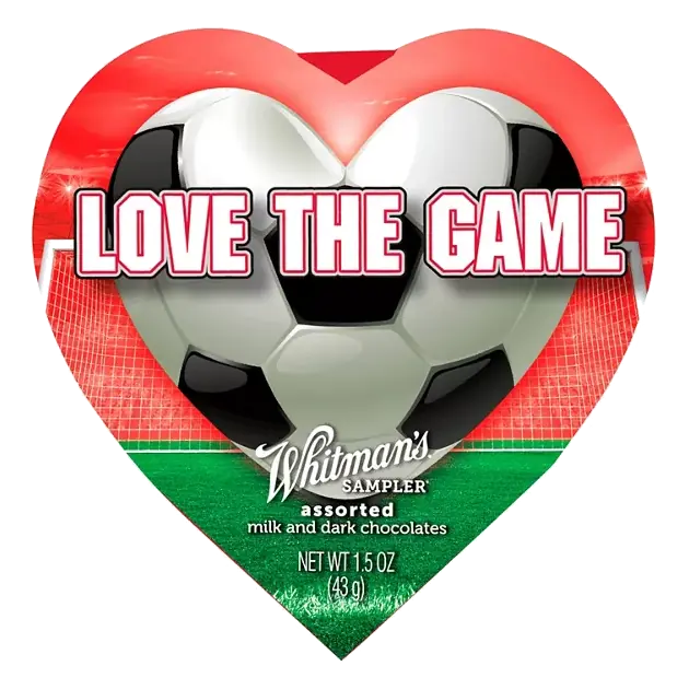 Sampler Milk and Dark Chocolates, Assorted, Love the Game