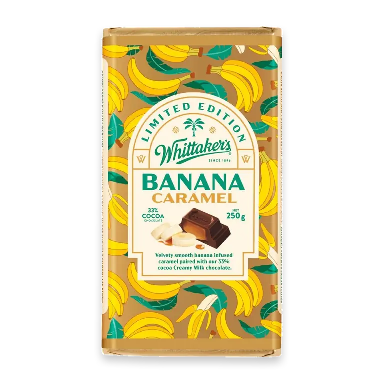 Banana Caramel Chocolate Block