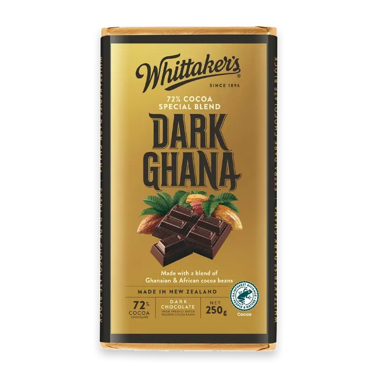 Block Dark Ghana Chocolate 72%