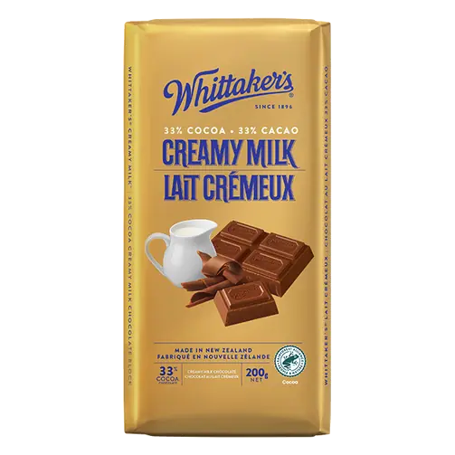 Chocolate Bar Creamy Milk 33% Cocoa 200 g
