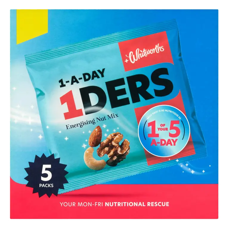 1Ders Energising Nut Mix 1 a Day 5 x 25g