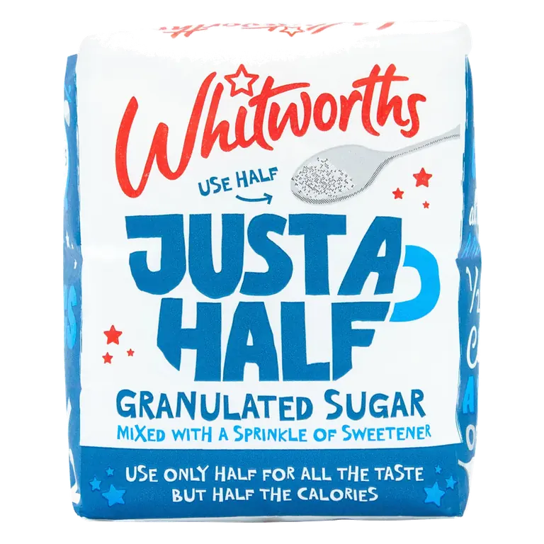 Whitworths Just A Half Granulated Sugar 750g