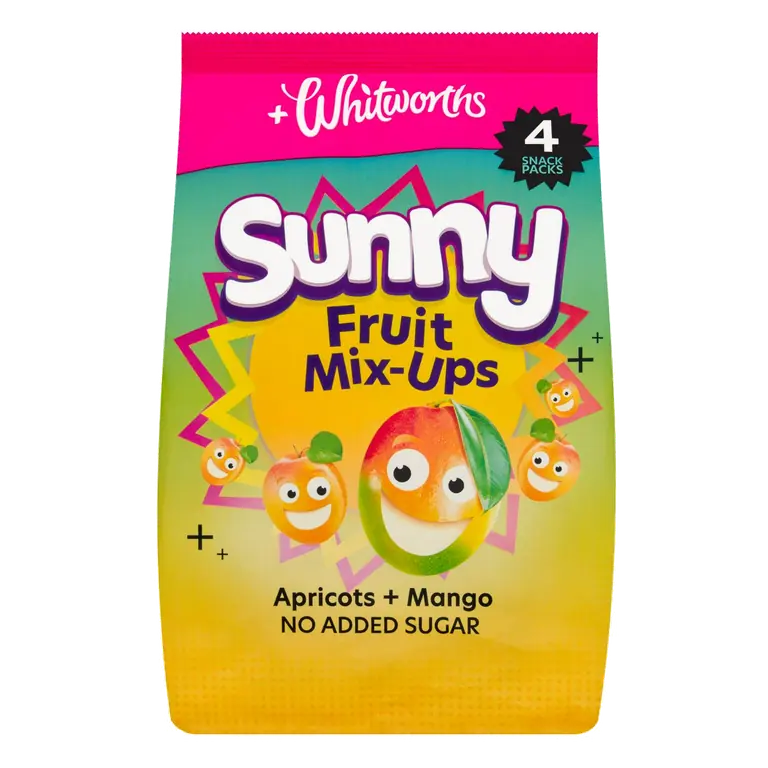 Sunny Fruit Mix-Ups Apricots & Mango 4x18g