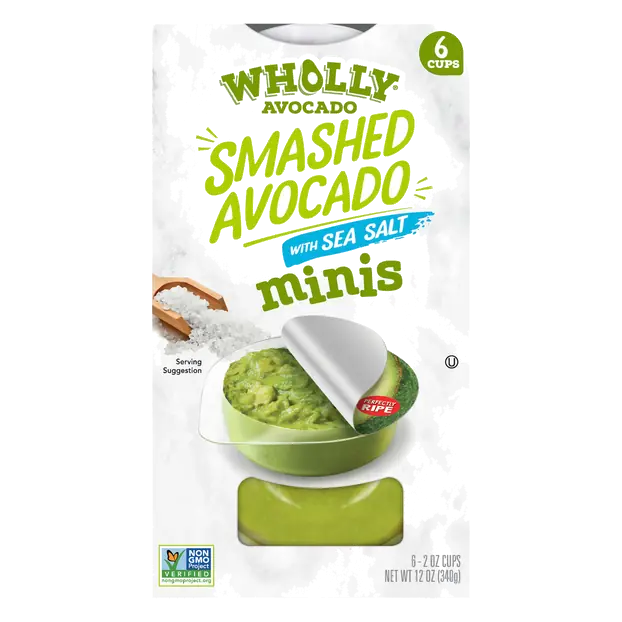 Minis Smashed Avocado with Sea Salt