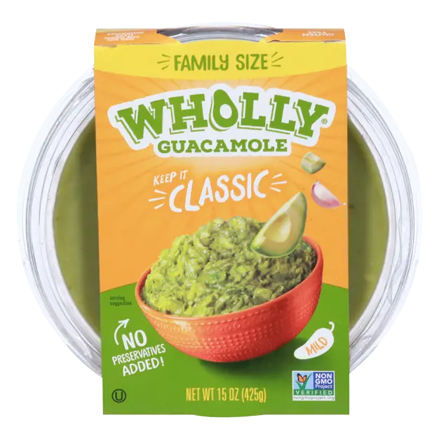 Wholly Guacamole Mild Classic Guacamole Family Size