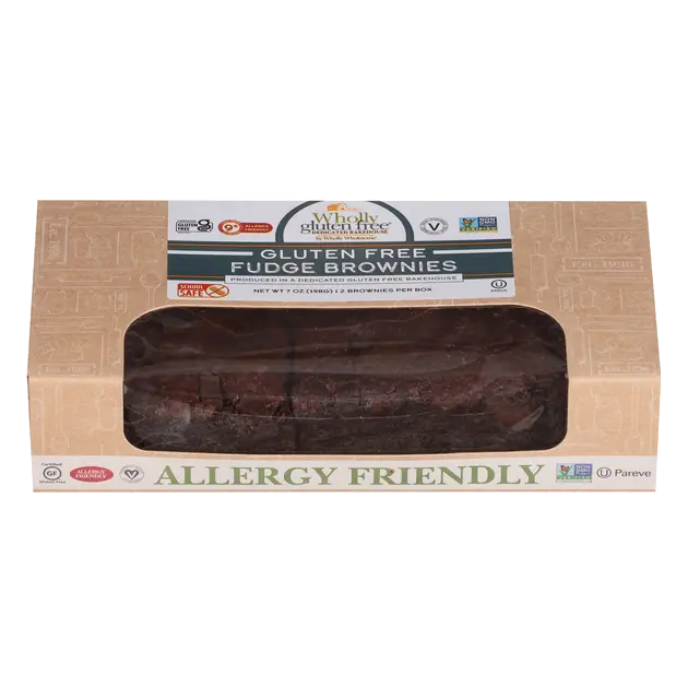 By Wholly Wholesome Fudge Brownies