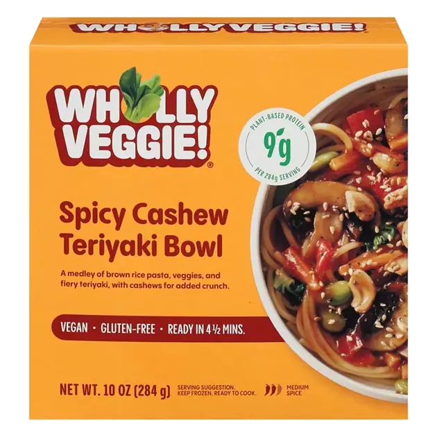 Teriyaki Bowl, Spicy Cashew, Medium Spice