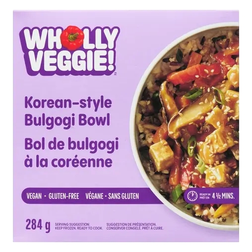 Vegan Frozen Bulgogi Bowl Korean-Style 284 g