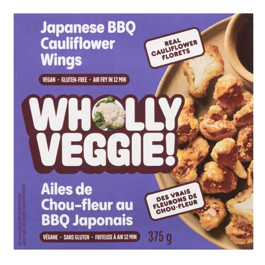 Vegan Frozen Cauliflower Wings Japanese-Style BBQ 375 g