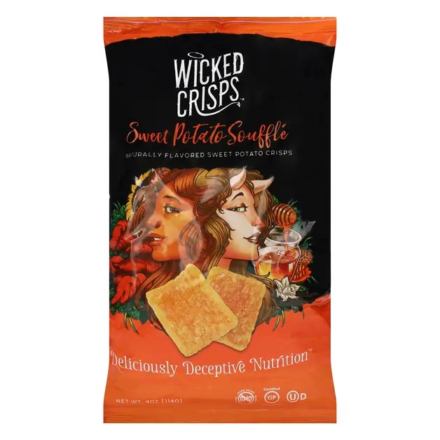 Gluten Free Sweet Potato Souffle Crisps