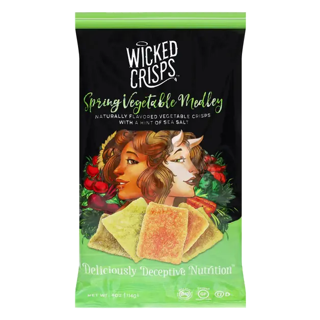 Spring Vegetable Medley Crisps