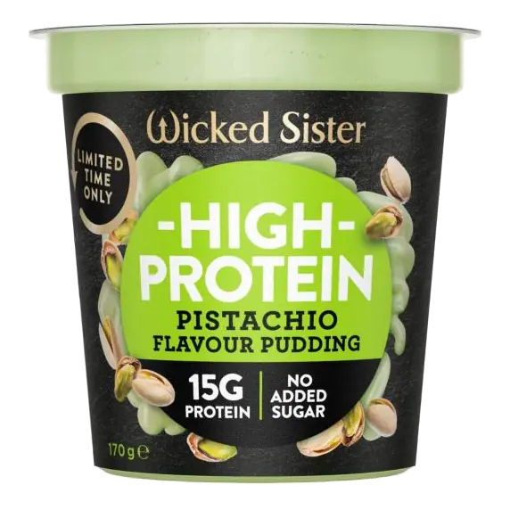 High Protein Pistachio Pudding