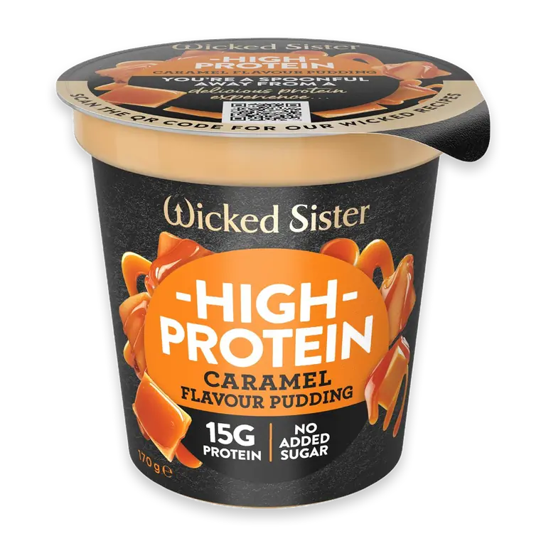 High Protein Pudding Caramel