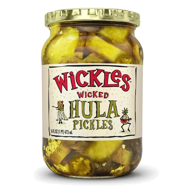 Wickles Wicked Hula Pickles, 16oz